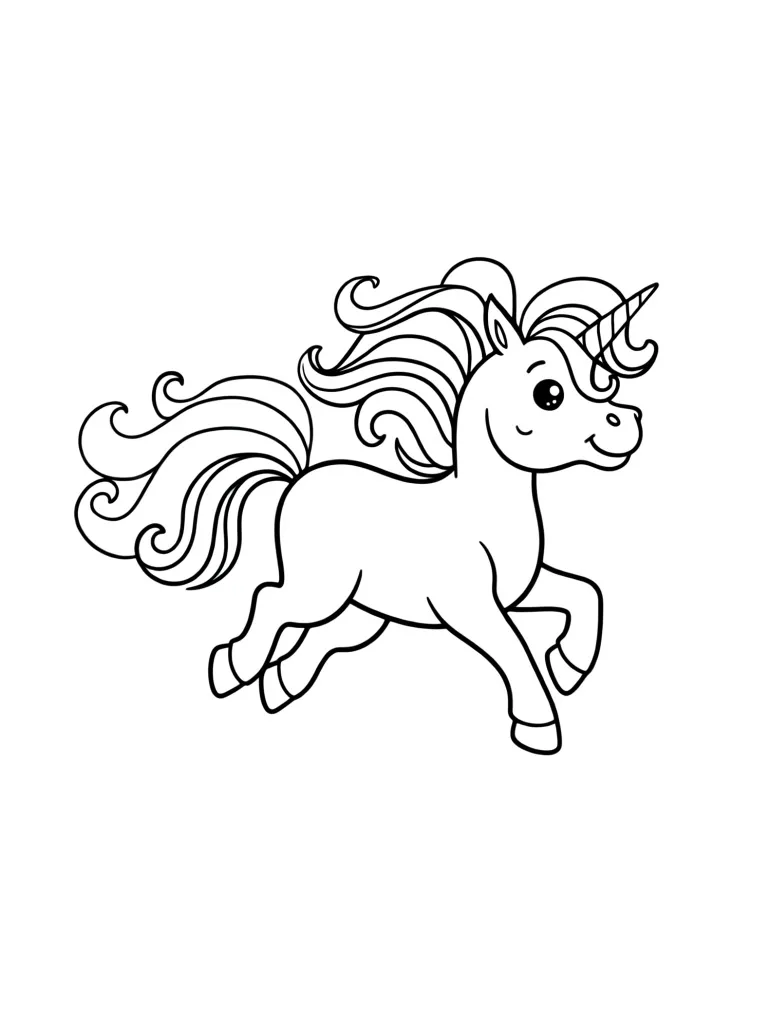 Единорог несётся