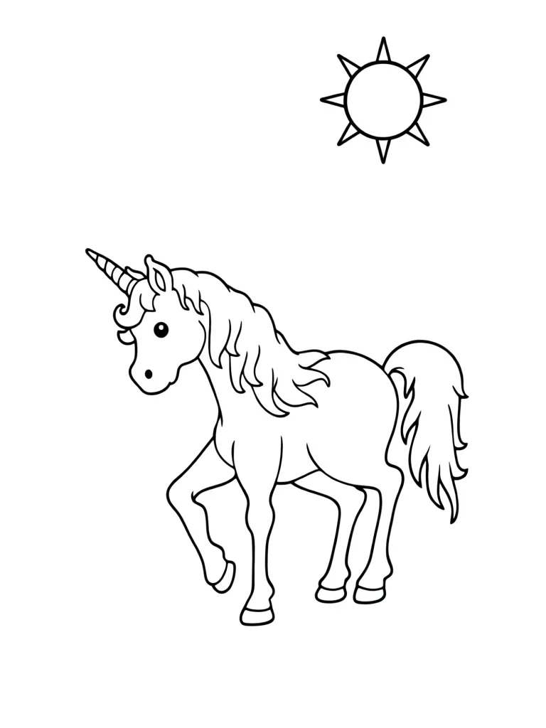 Единорог под солнцем