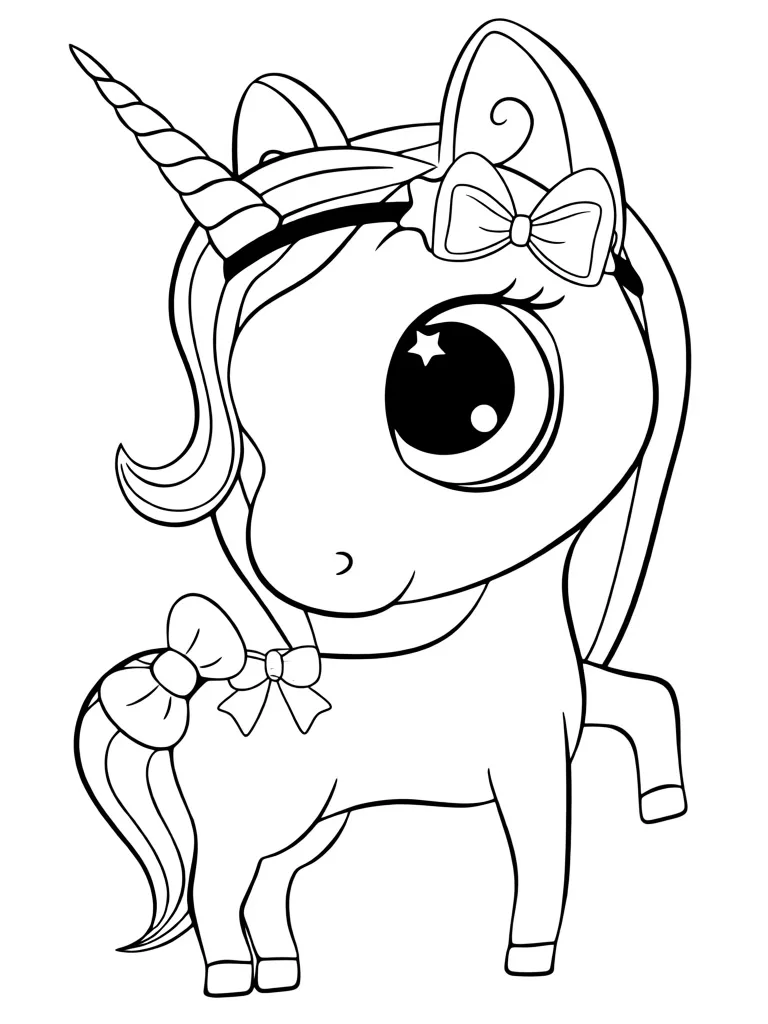 Единорог с бантиком
