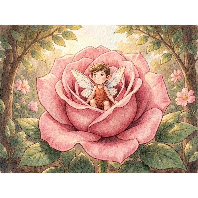 Эльф розового куста