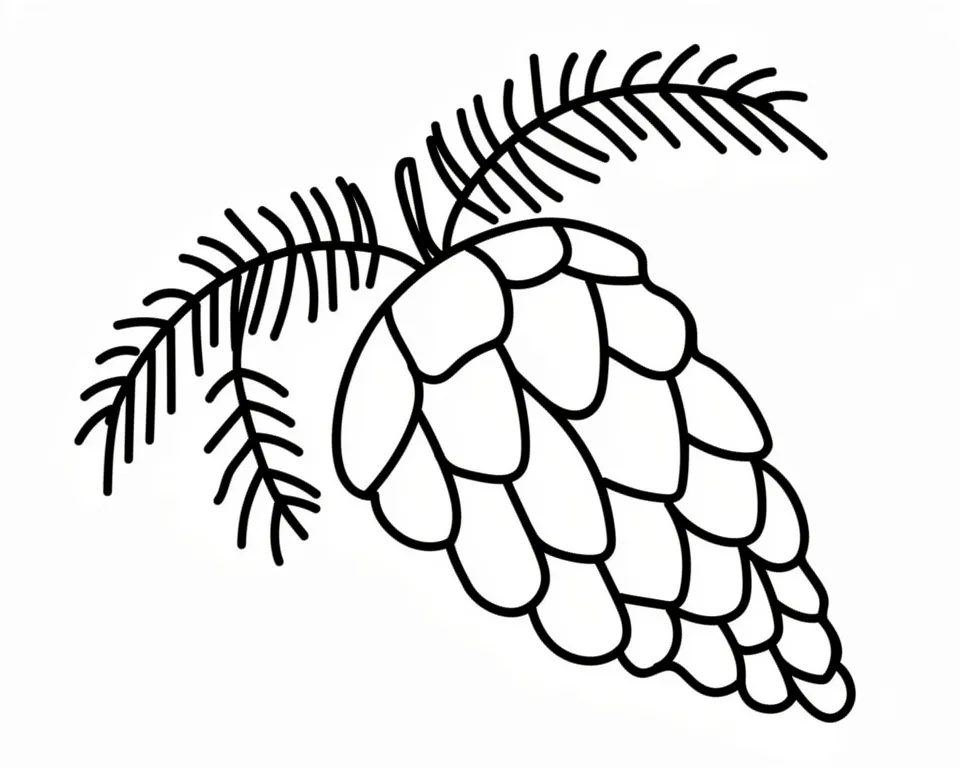 Еловая шишка