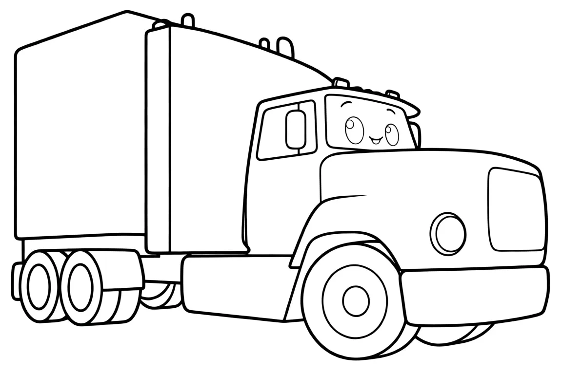 Раскраска – Far West Trucking