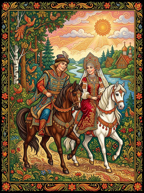 Федор Тугарин и Анастасия Прекрасная