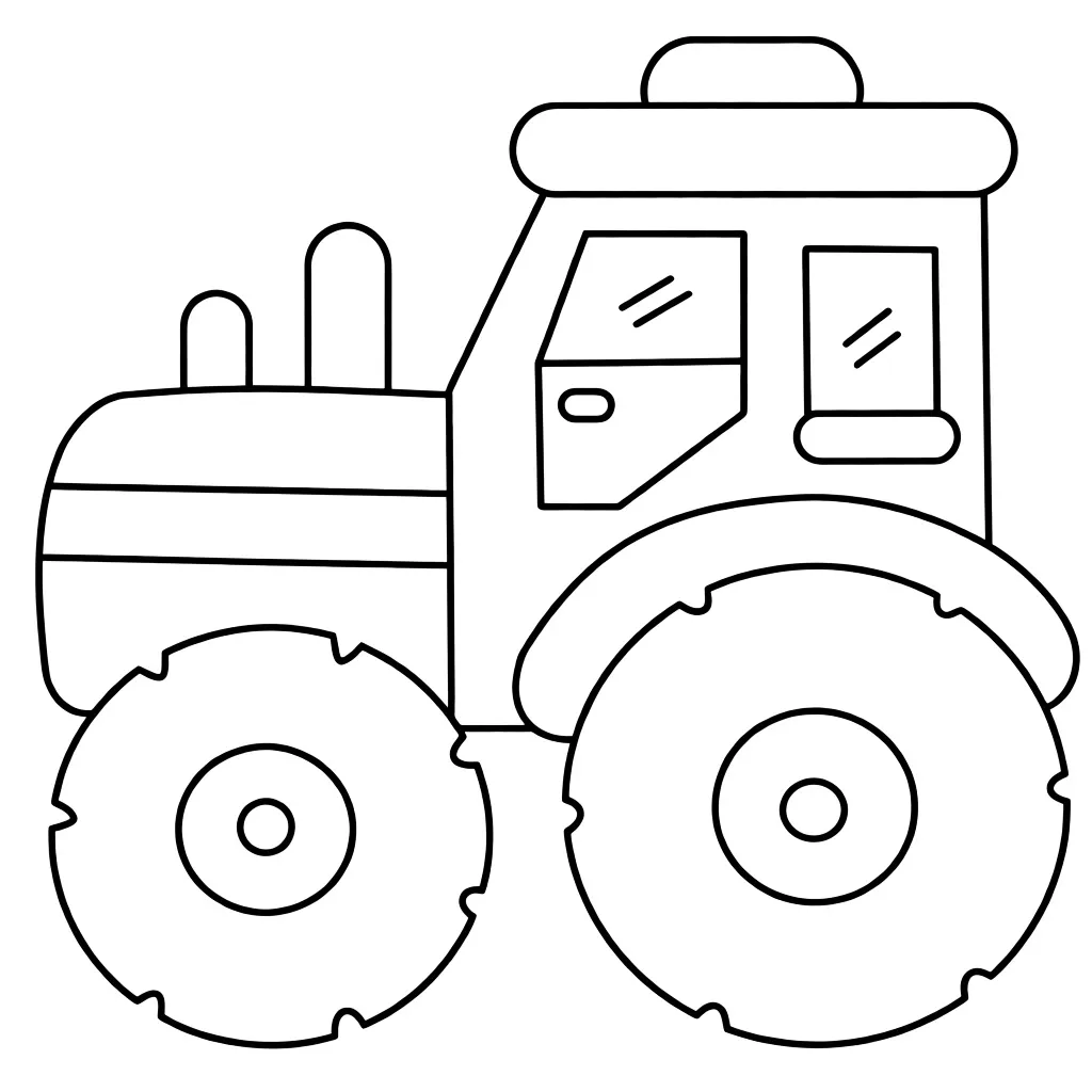 Фермерский трактор