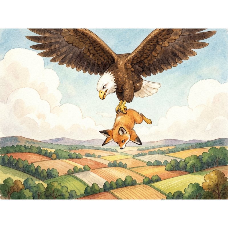 Орёл и лиса