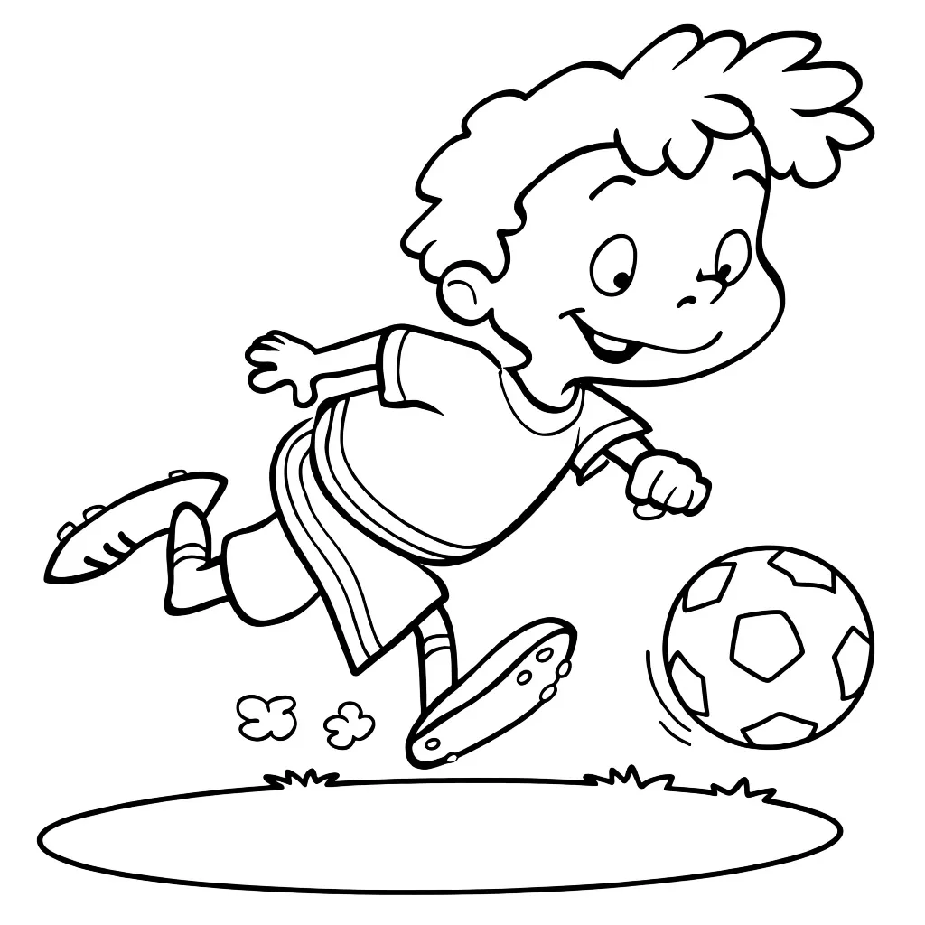 Футболист на игре