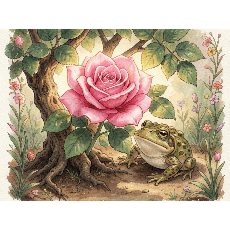 О жабе и розе