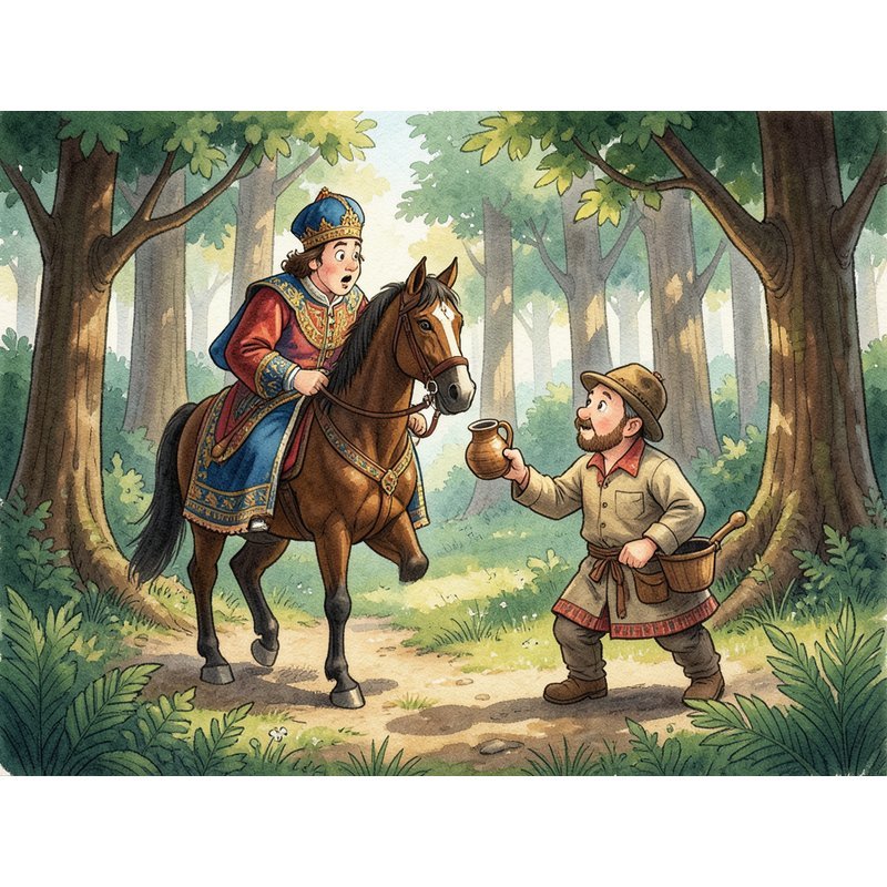 Герцог Церинген и угольщик