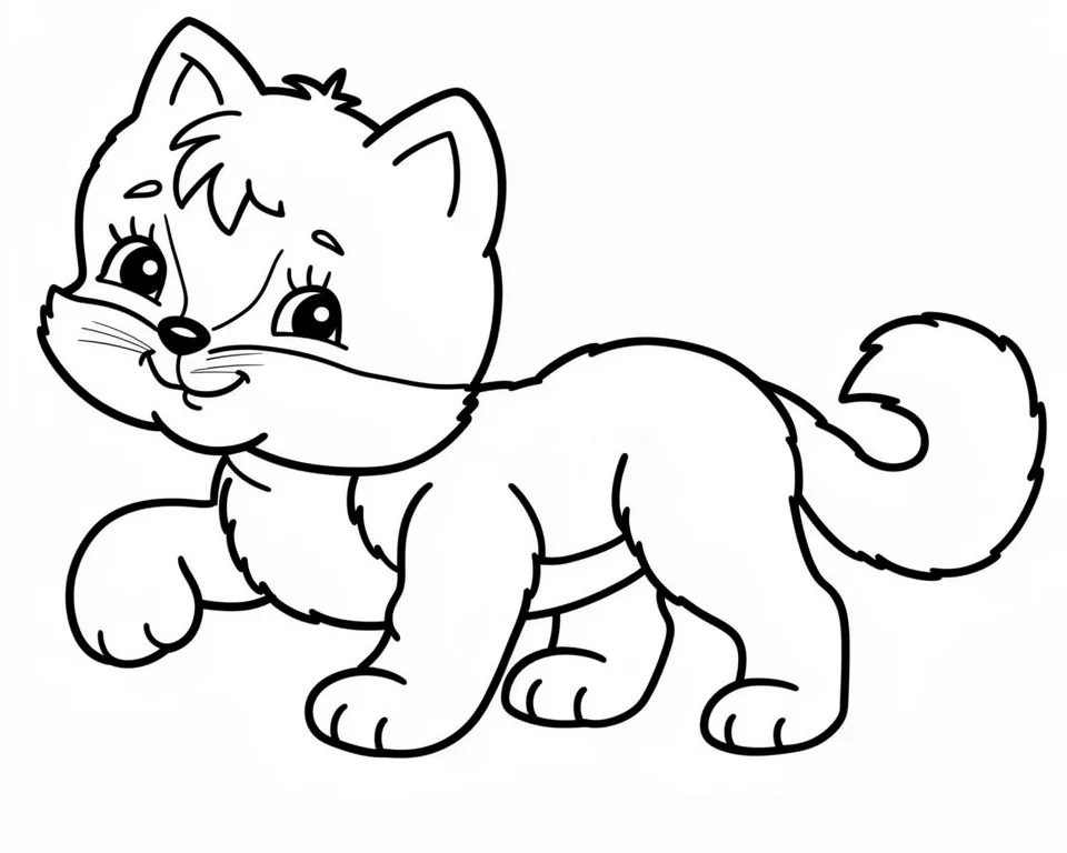 Грациозная кошечка