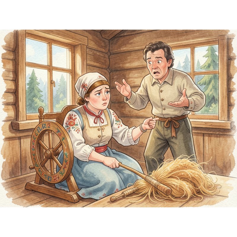 Ленивая пряха