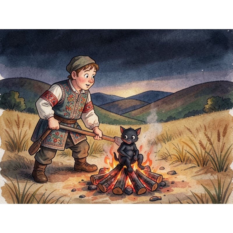 Мужичок и черт