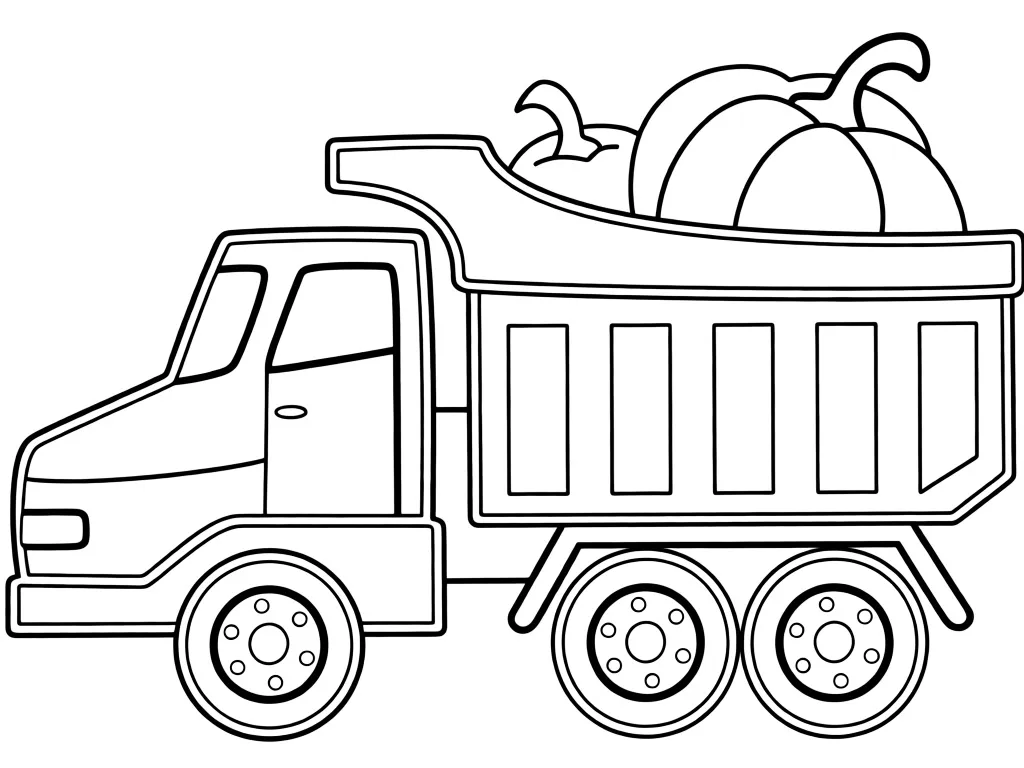 Грузовик с овощами