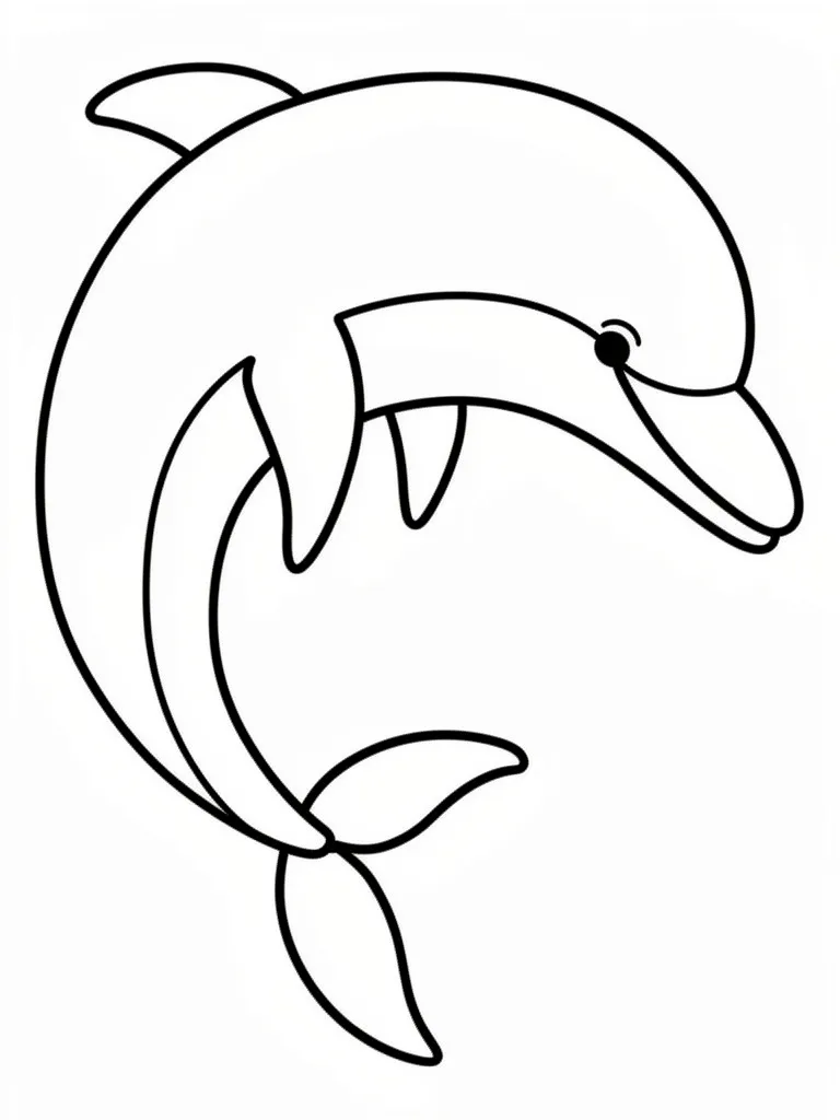 Игривый дельфин