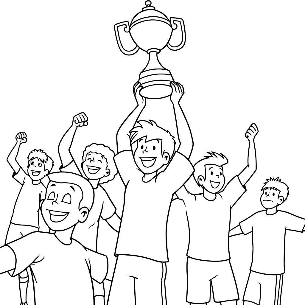 Игроки с кубком