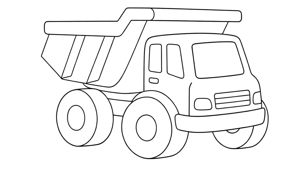 Игрушечный грузовик