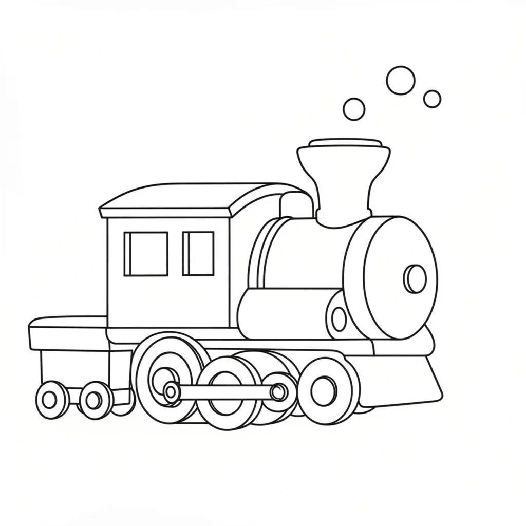 Игрушечный паровоз