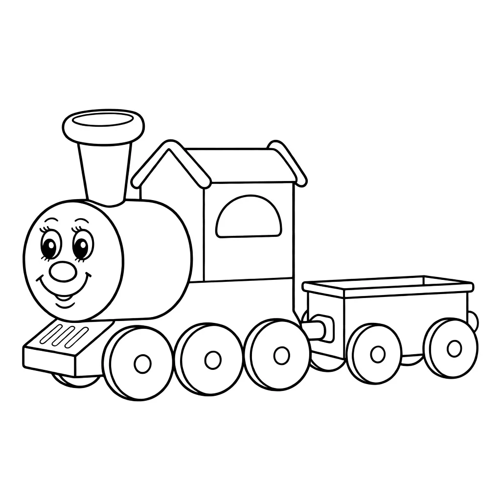 Игрушечный паровозик