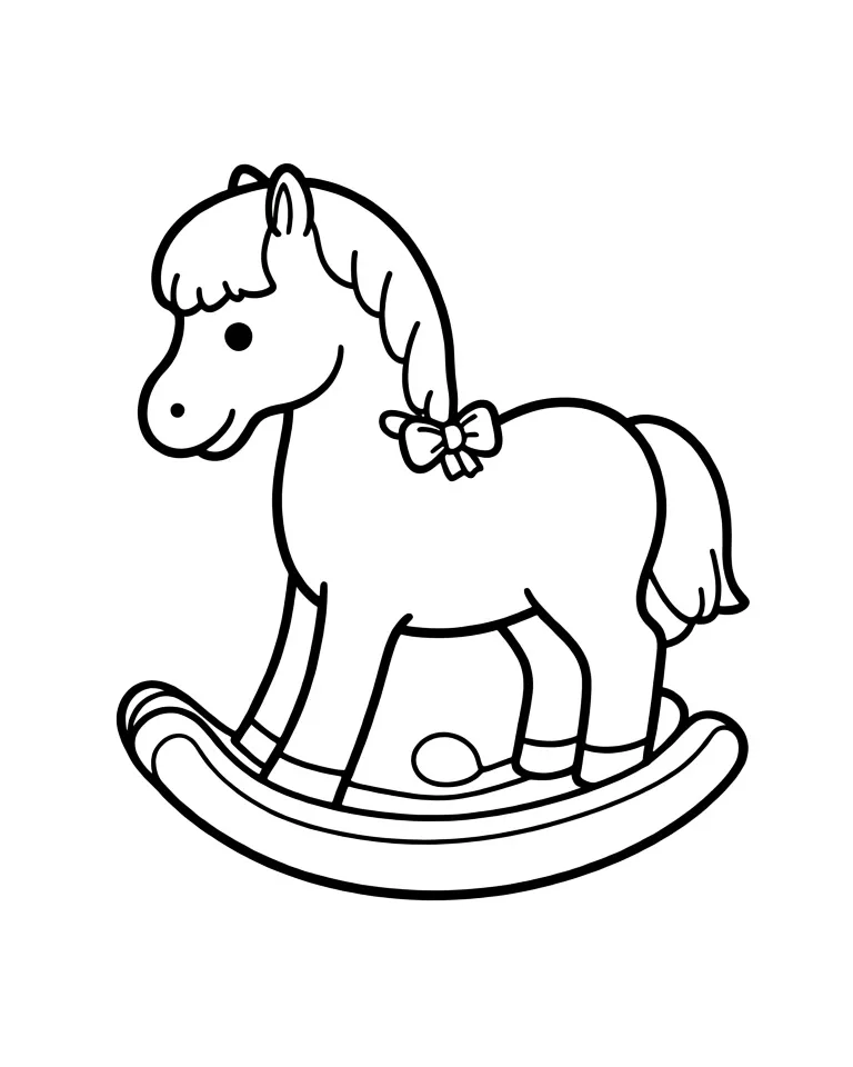 Игрушка лошадка