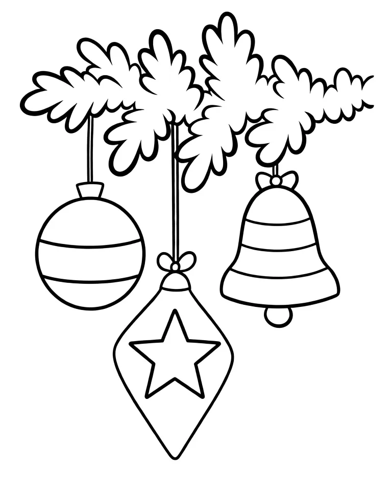 Игрушки на ветке