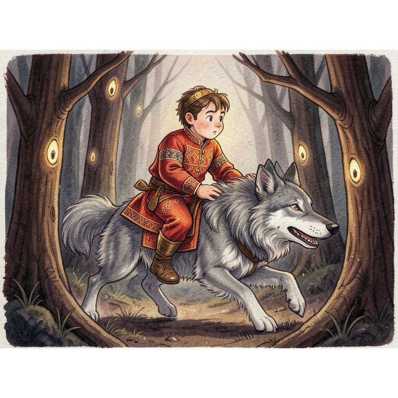 Иван-царевич и серый волк
