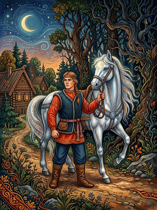 Иван крестьянский сын и мужичок сам с перст, усы на семь вёрст