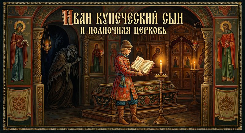 Иван купеческий сын отчитывает царевну