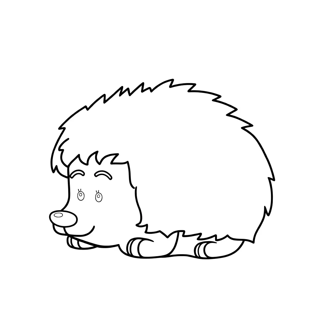 Ёжик в лесу