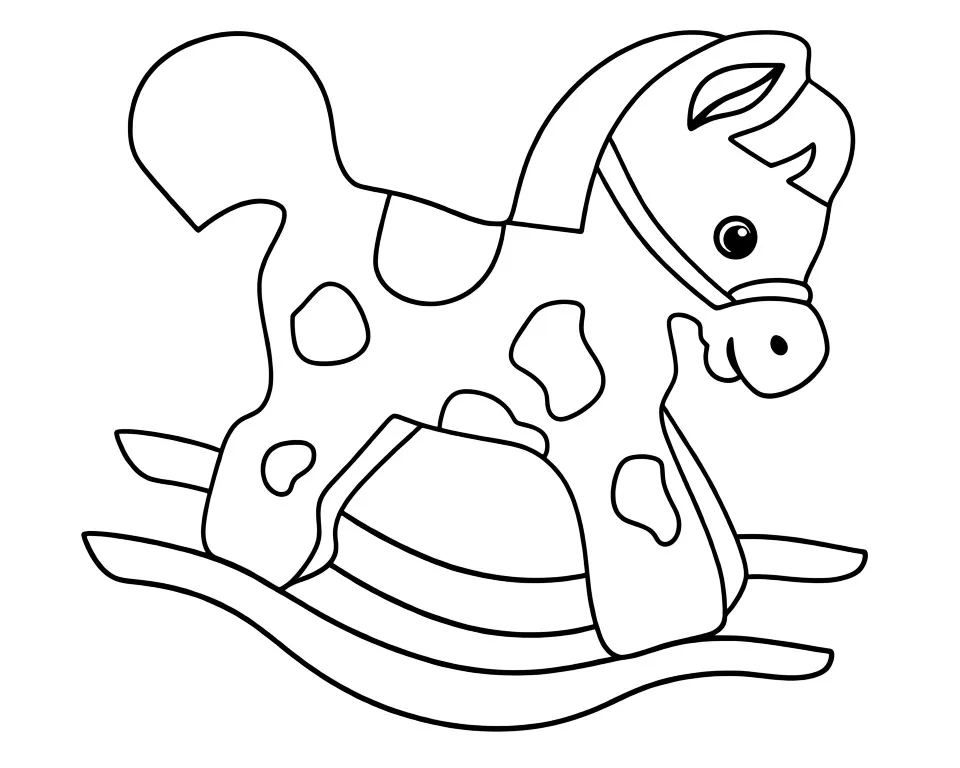 Качалка лошадка