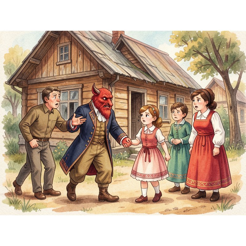 Как чёрт женился