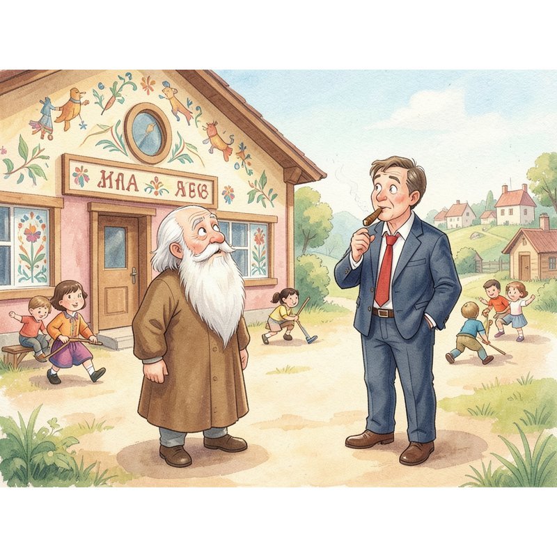 Как дед ходил в школу