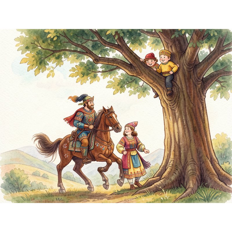 Как Илья от Святогора меч получил