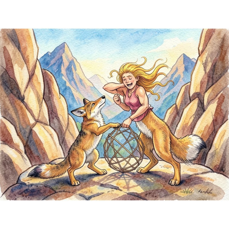 Как койот поймал ветер