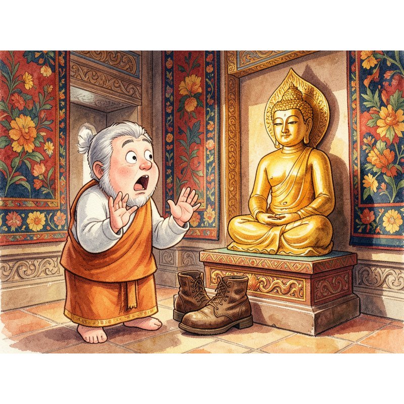 Как лама стал башмакам поклоняться