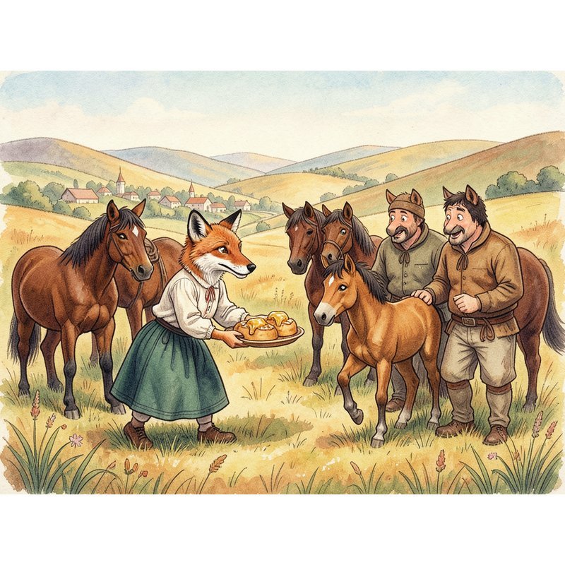 Как лиса отомстила волку