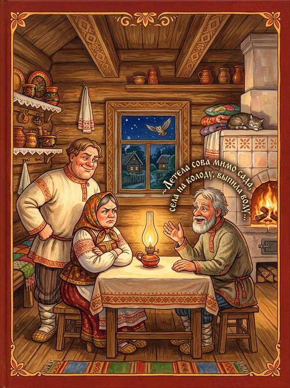 Как муж отучил жену от сказок