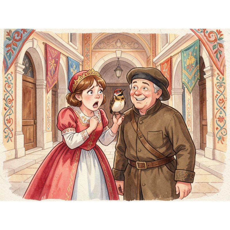 Как нищий получил в жёны принцессу