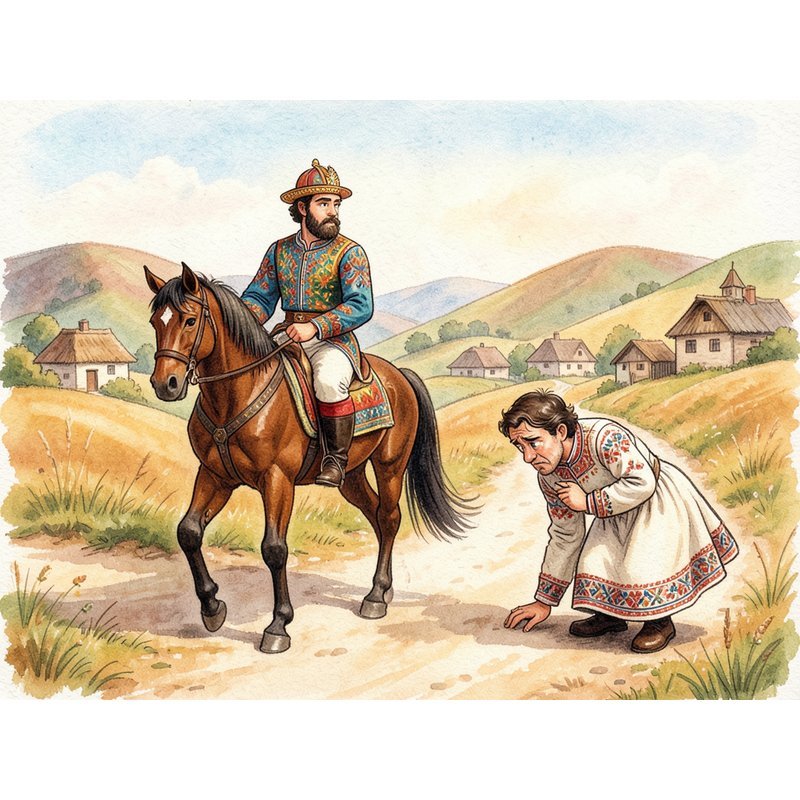 Как слуга утешил барина