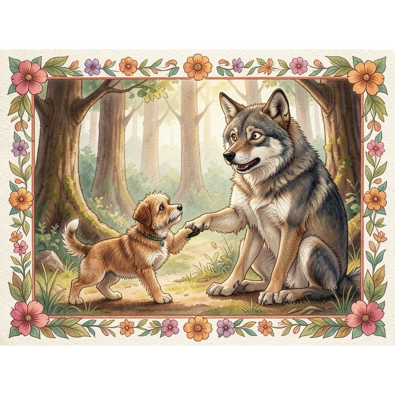 Как собака нашла себе хозяина