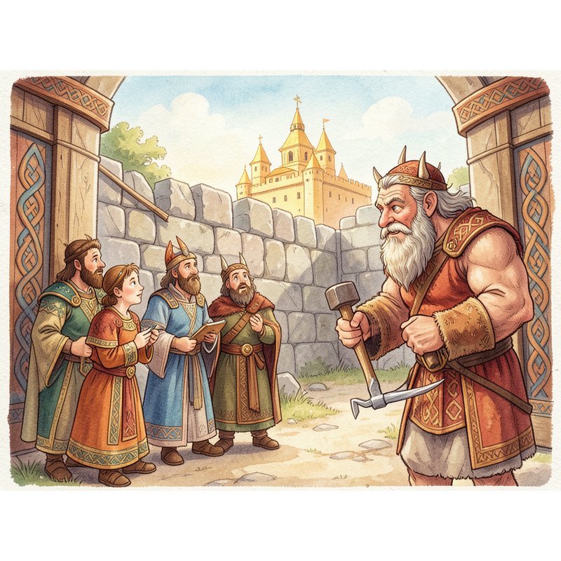 Как строиласть крепость Авов