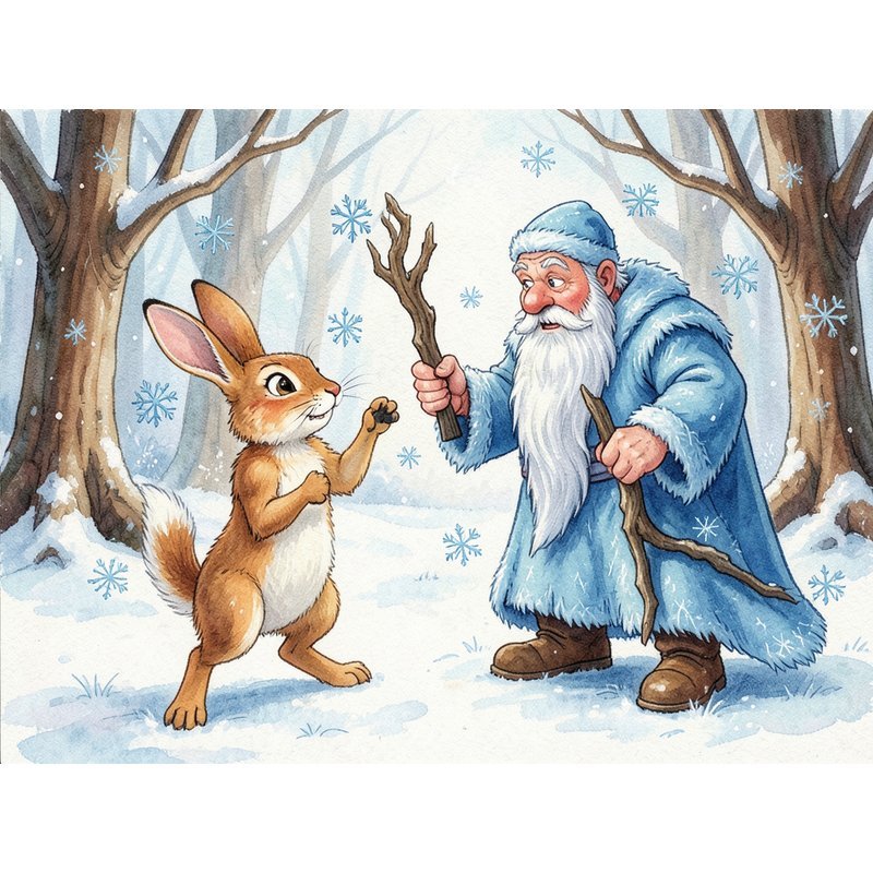 Как заяц с морозом поспорил