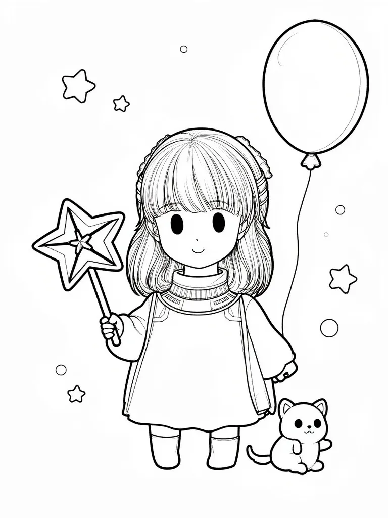 Кавайная девочка