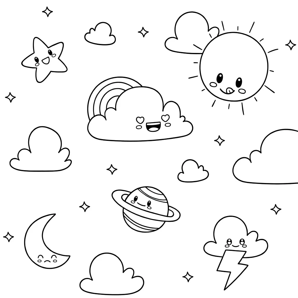 Кавайное небо