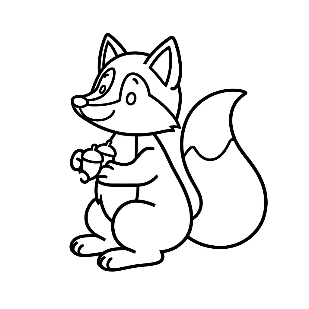 Хитрая лисичка