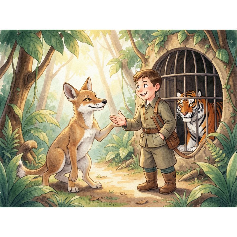 Хитрый шакал