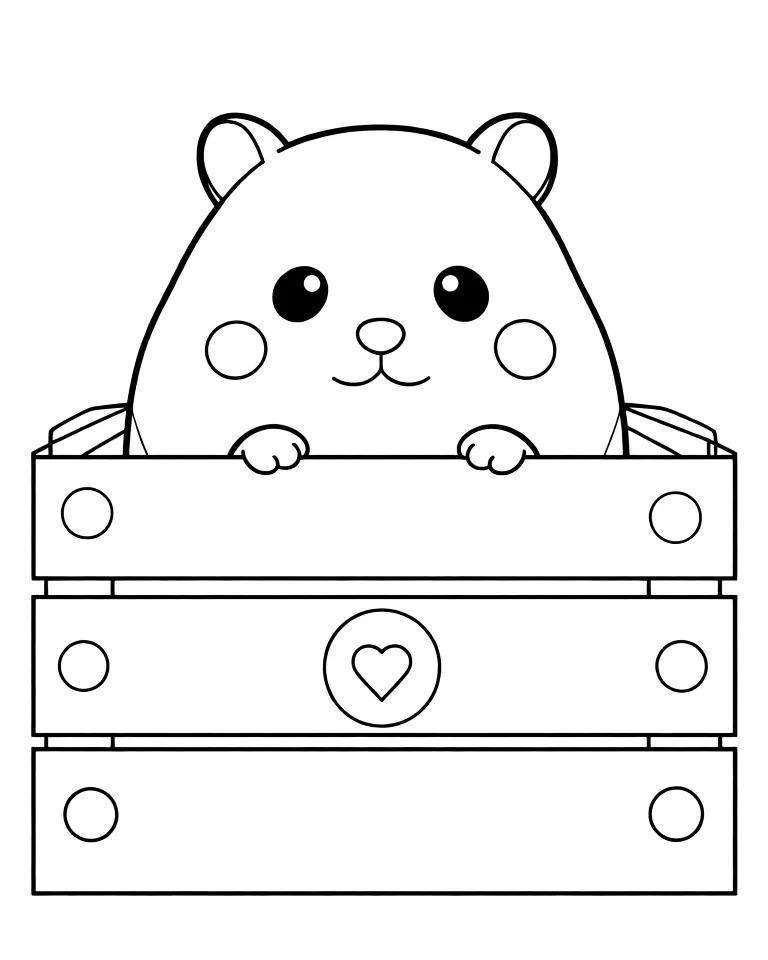 Хомячок в ящике