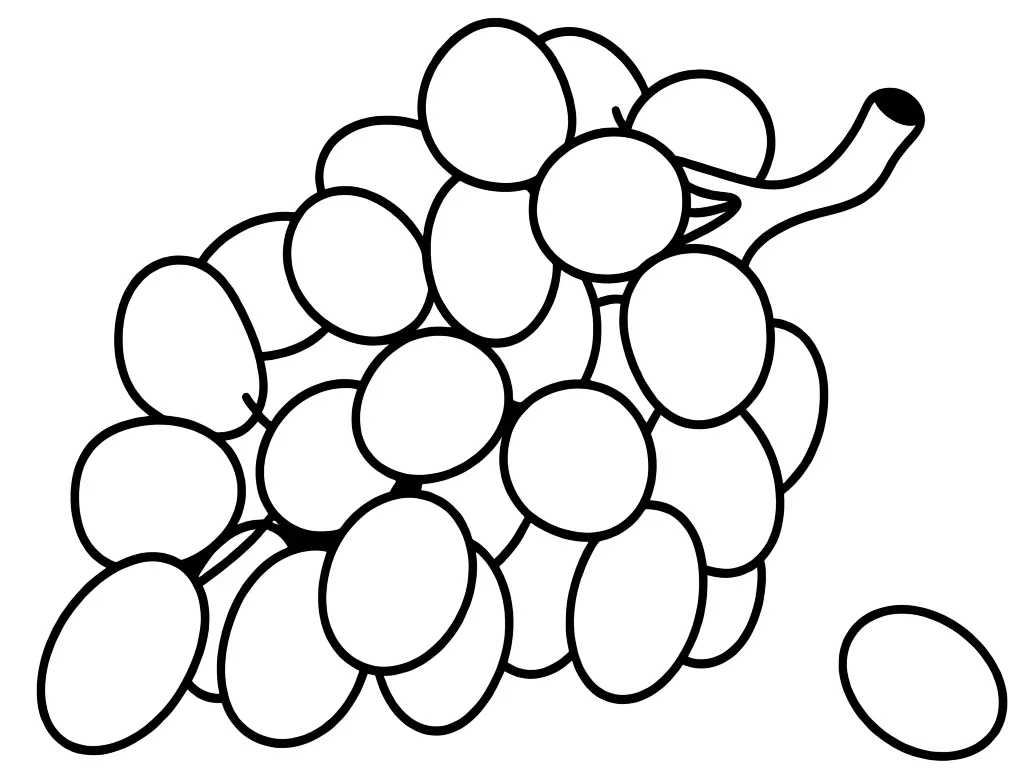 Кисточка винограда