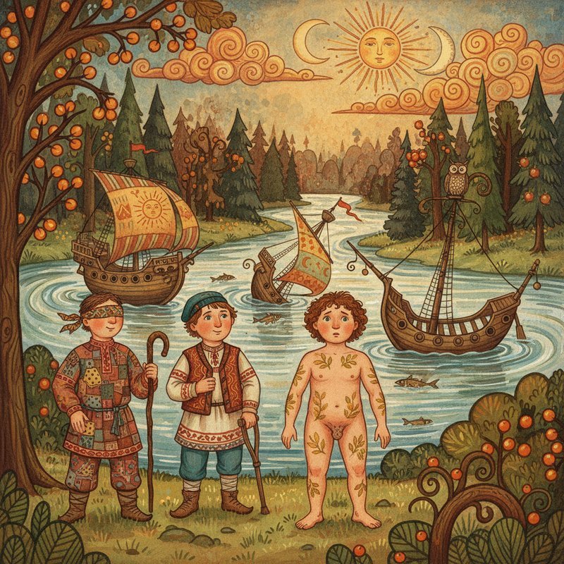 Кнойст и трое его сыновей