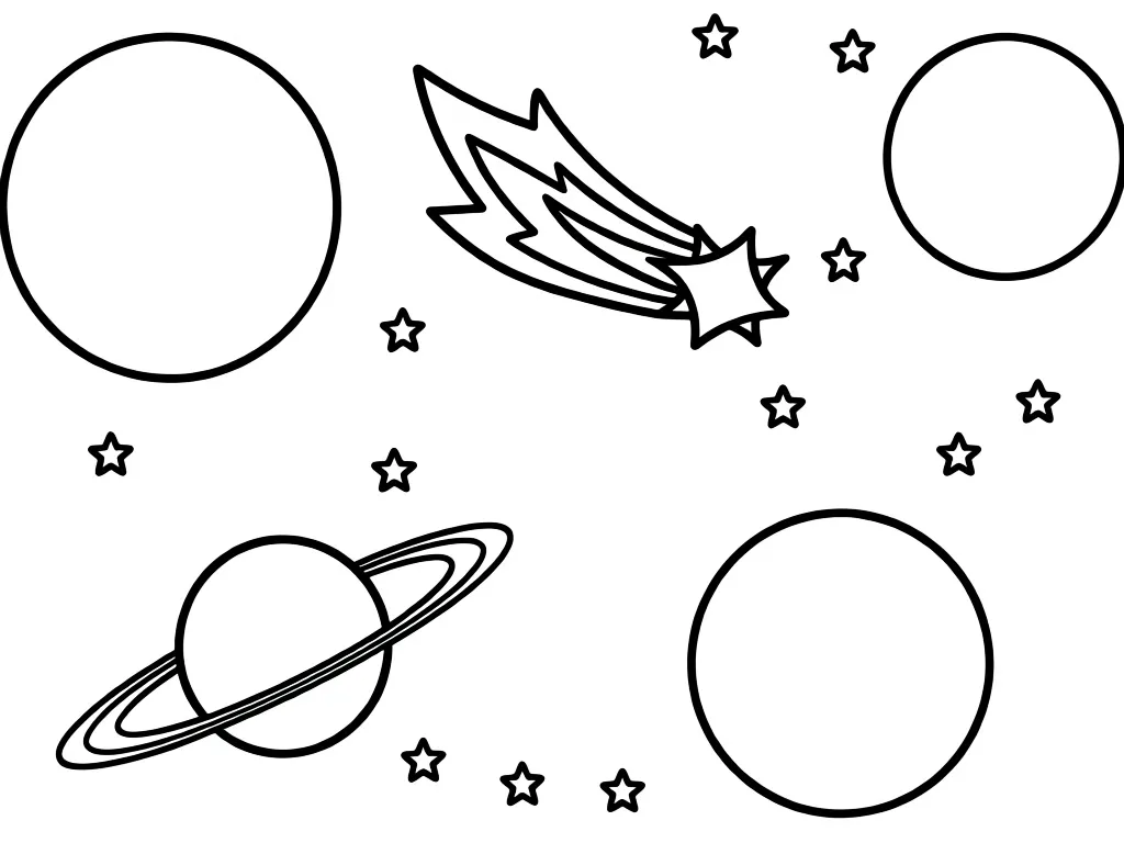 Комета среди планет