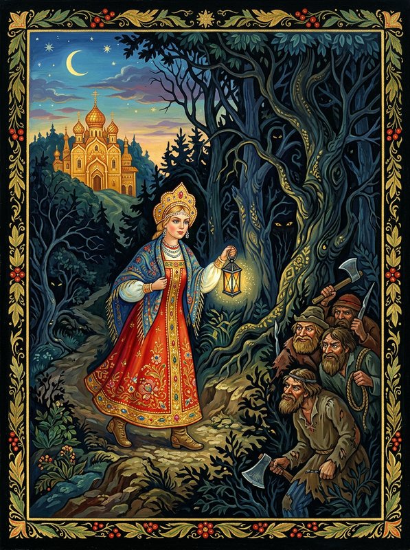 Королевна и разбойники