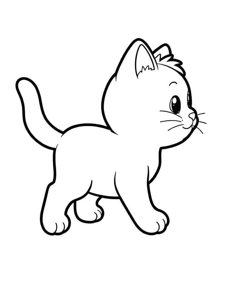 Кошечка гуляет